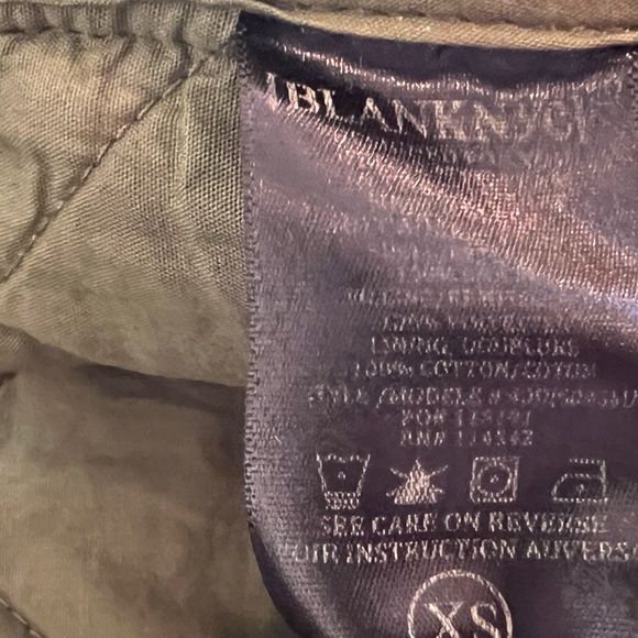 [BlankNyC} Cropped Olive Zip Front Jacket - Picture 12 of 14